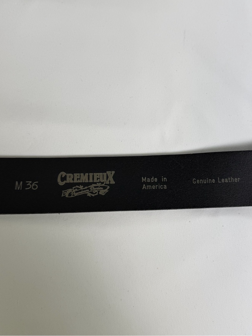 Levi's Antique Silver Belt Buckle and Leather Belt 36 - Picture 9 of 13